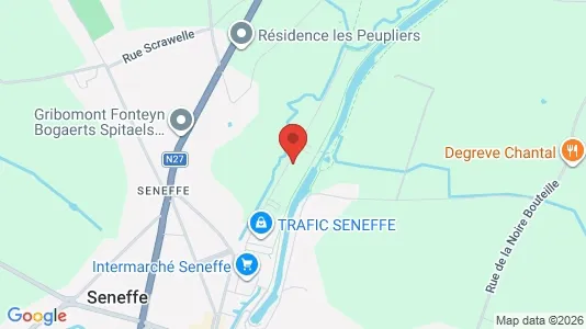Apartments for rent i Seneffe - kort over placeringen