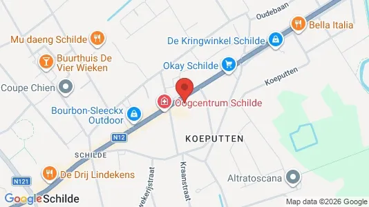 Apartments for rent i Schilde - kort over placeringen
