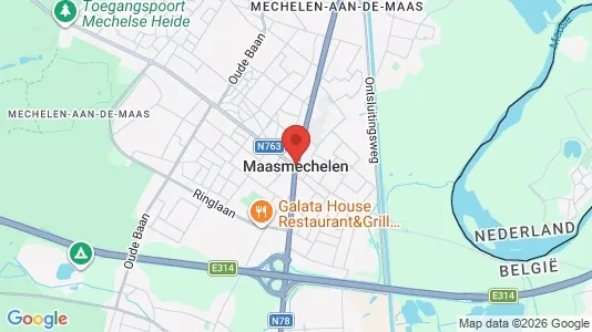 Apartments for rent i Maasmechelen - kort over placeringen