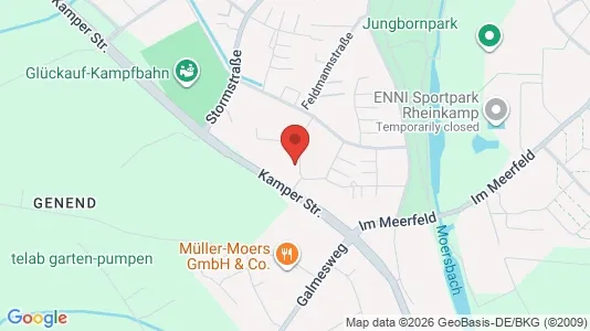 Apartments for rent i Wesel - kort over placeringen