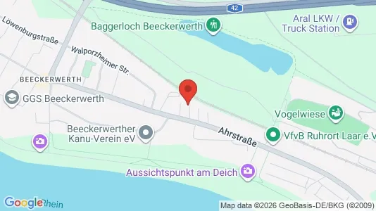 Apartments for rent i Duisburg - kort over placeringen