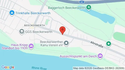 Apartments for rent i Duisburg - kort over placeringen