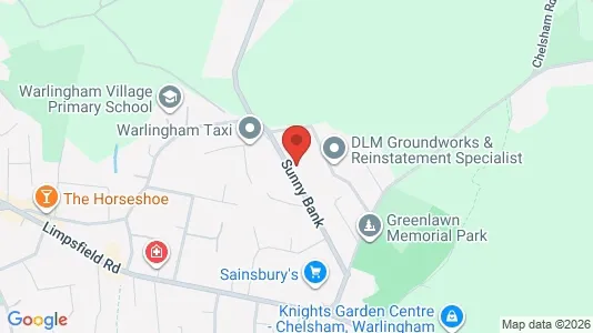 Apartments for rent i Warlingham - Surrey - kort over placeringen