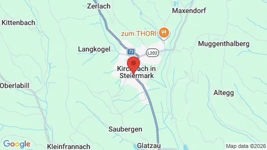 Apartments for rent in Kirchbach-Zerlach - Photo from Google Street View