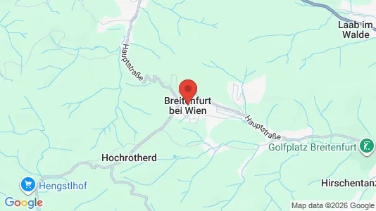 Houses for rent i Breitenfurt bei Wien - kort over placeringen