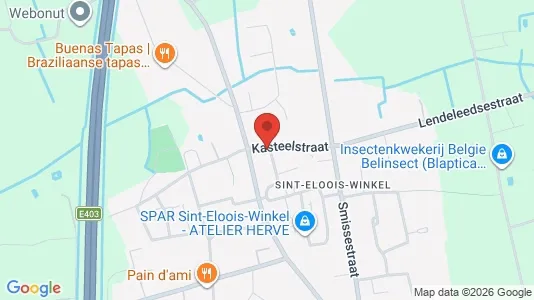 Apartments for rent i Ledegem - kort over placeringen