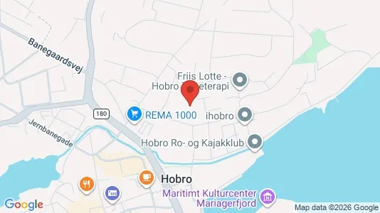 Apartments for rent i Hobro - kort over placeringen