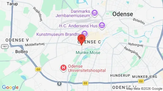 Houses for rent i Vesterbro - kort over placeringen