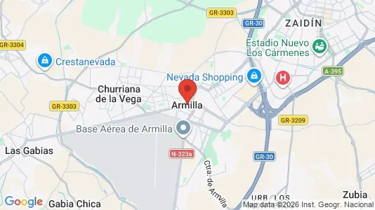 Houses for rent i Armilla - kort over placeringen
