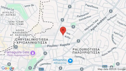 Apartments for rent i Nicosia Lefkosia - kort over placeringen