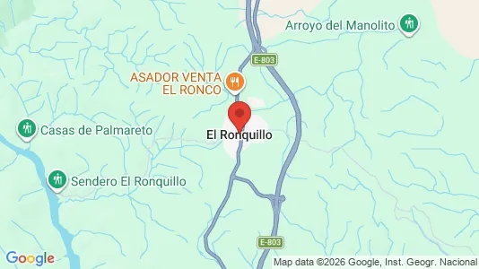 Apartments for rent i El Ronquillo - kort over placeringen