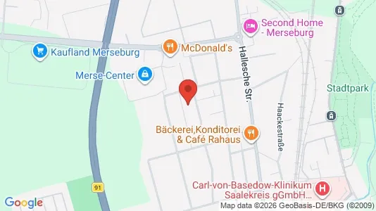 Apartments for rent i Saalekreis - kort over placeringen