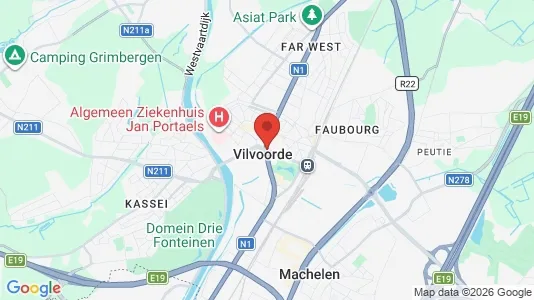 Houses for rent i Haacht - kort over placeringen