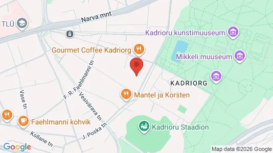 Apartments for rent i Tallinn Kesklinna - kort over placeringen