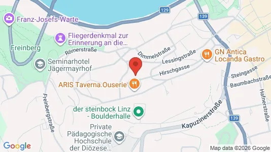 Apartments for rent i Leonding - kort over placeringen