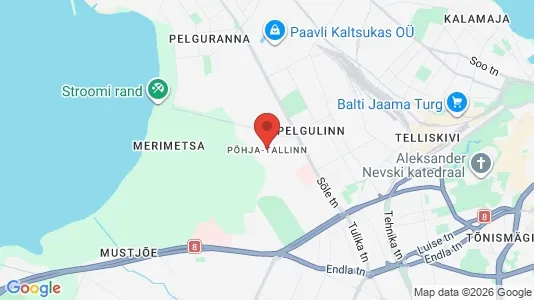 Houses for rent i Põhja-Tallinn - kort over placeringen