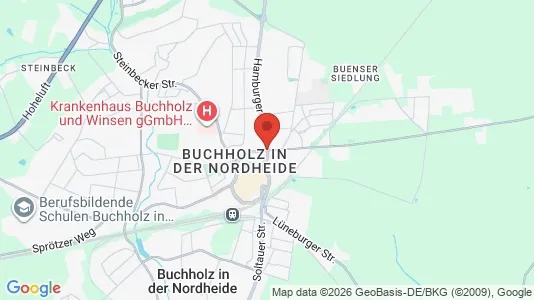 Apartments for rent i Niedersachsen Harburg - kort over placeringen