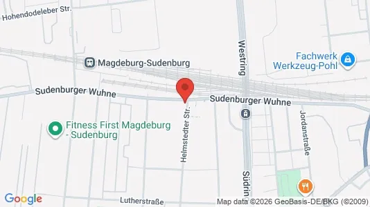 Apartments for rent i Magdeburg - kort over placeringen
