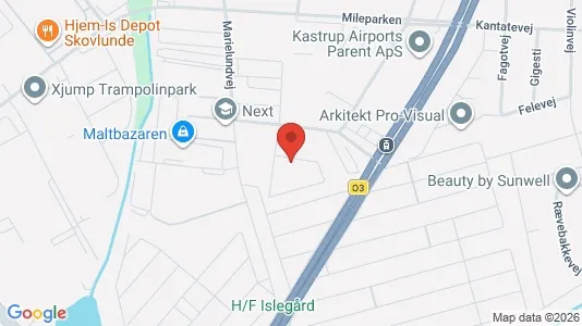 Apartments for rent i Herlev - kort over placeringen