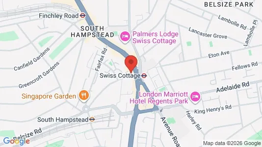 Apartments for rent i London NW3 - kort over placeringen