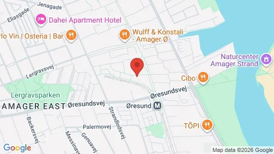 Apartments for rent i Copenhagen S - kort over placeringen