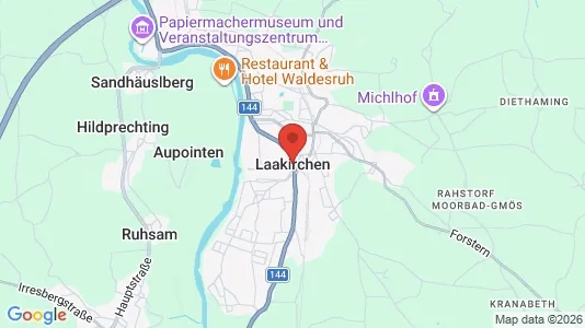 Houses for rent i Laakirchen - kort over placeringen