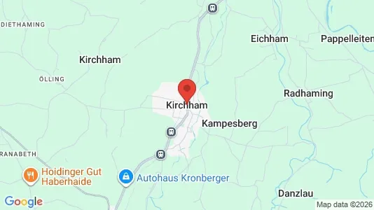Apartments for rent i Kirchham - kort over placeringen