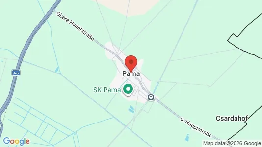 Apartments for rent i Pama - kort over placeringen