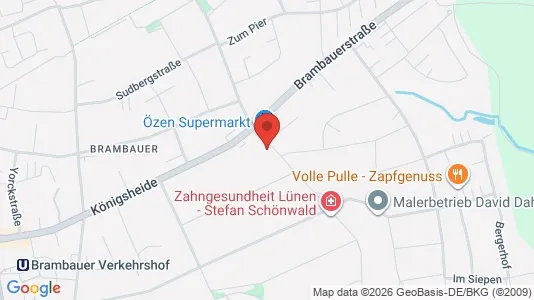Apartments for rent i Unna - kort over placeringen