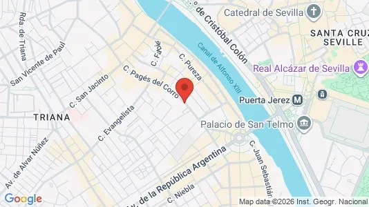 Apartments for rent i Alfarería - kort over placeringen