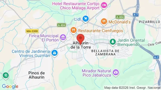 Apartments for rent i Alhaurín de la Torre - kort over placeringen
