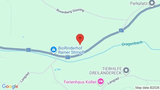 Apartments for rent i Gerersdorf-Sulz - kort over placeringen