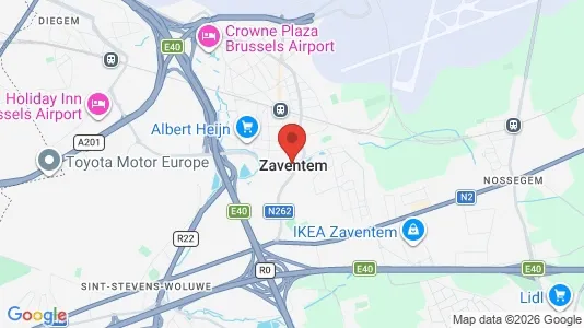 Apartments for rent i Zaventem - kort over placeringen