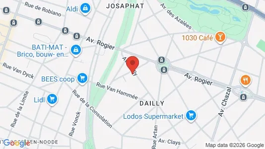 Apartments for rent i Brussels Schaarbeek - kort over placeringen