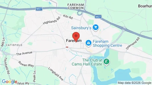 Apartments for rent i Fareham - Hampshire - kort over placeringen