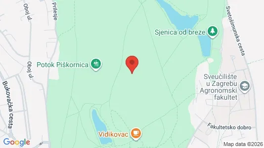 Apartments for rent i Sljeme (Medvednica-Tomislavac) - kort over placeringen