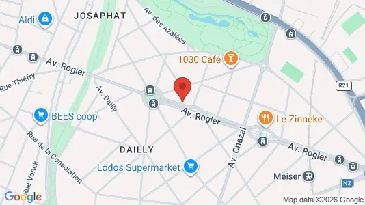 Apartments for rent i Brussels Schaarbeek - kort over placeringen