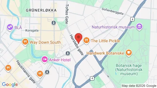 Apartments for rent i Oslo Grünerløkka - kort over placeringen