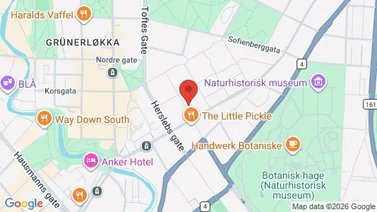 Apartments for rent i Oslo Grünerløkka - kort over placeringen