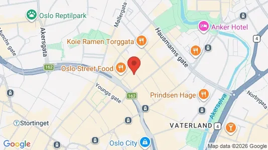 Apartments for rent i Oslo St. Hanshaugen - kort over placeringen