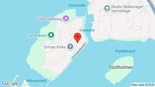 Rooms for rent i Oslo Nordstrand - kort over placeringen