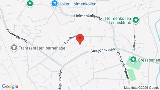 Rooms for rent i Oslo Vestre Aker - kort over placeringen