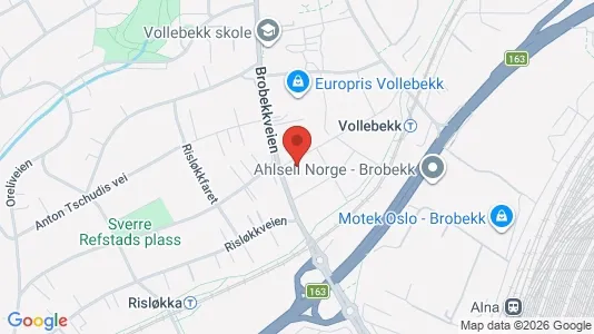 Rooms for rent i Oslo Bjerke - kort over placeringen