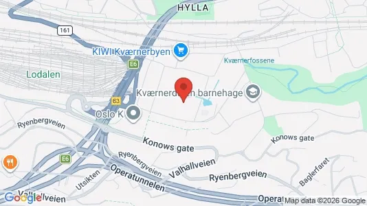 Apartments for rent i Oslo Gamle Oslo - kort over placeringen