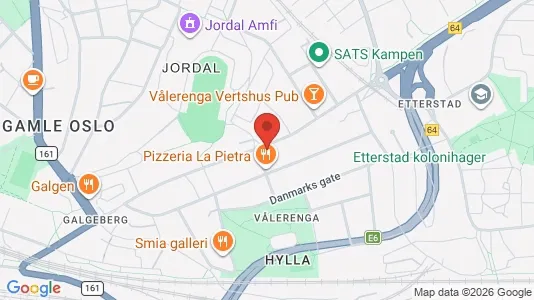 Rooms for rent i Oslo Gamle Oslo - kort over placeringen