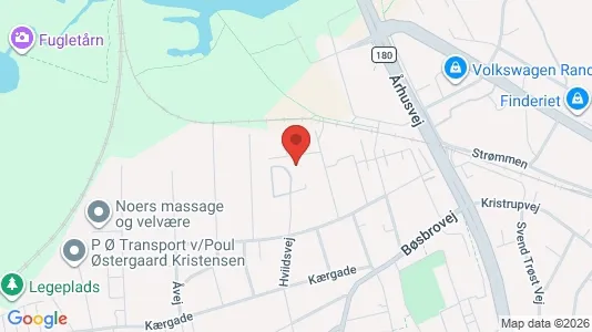Apartments for rent i Randers SV - kort over placeringen