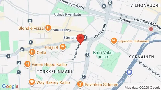 Apartments for rent i Helsinki Keskinen - kort over placeringen