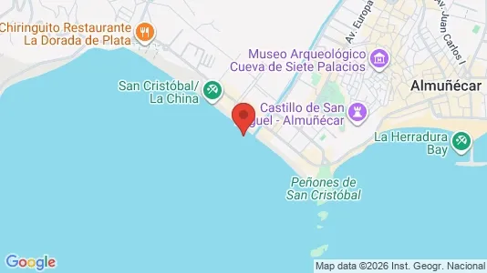 Apartments for rent i Almuñécar - kort over placeringen