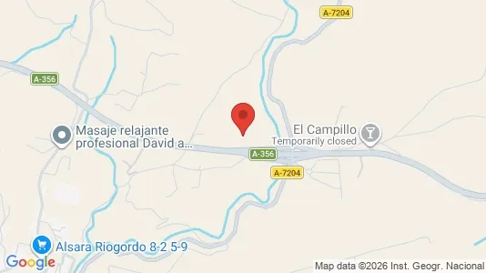 Apartments for rent i Riogordo - kort over placeringen