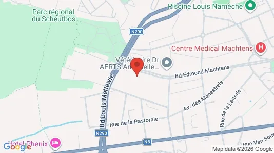 Apartments for rent i Brussels Sint-Jans-Molenbeek - kort over placeringen